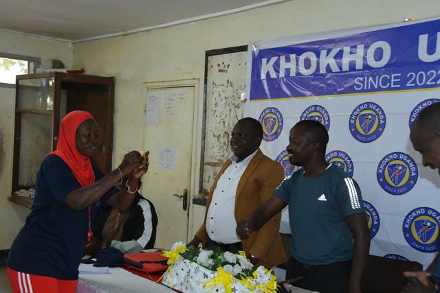 Participants and guests at the ceremony