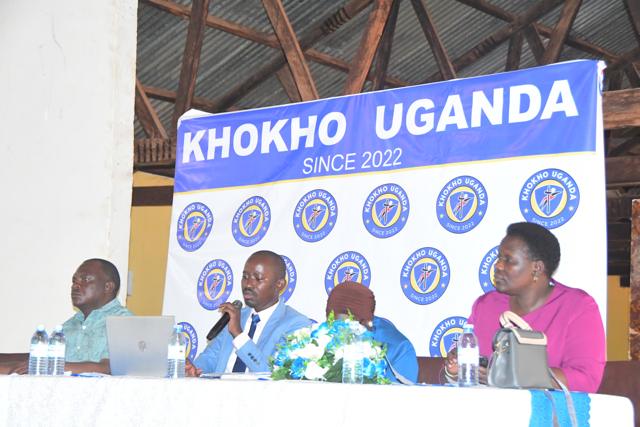 Speakers at the top table