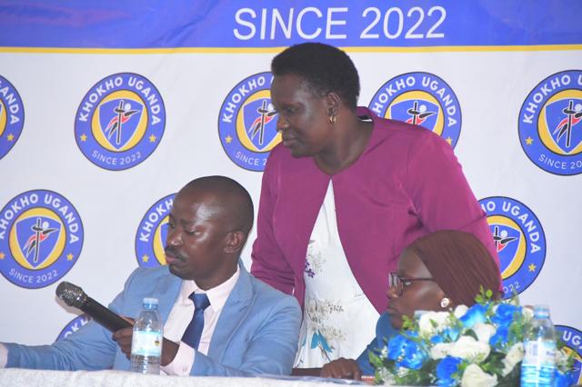 Speakers at the top table