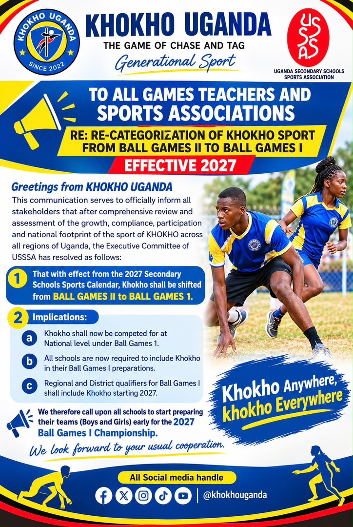 Poster: Re Categorization of Khokho from Ball Games ll to Ball Games l